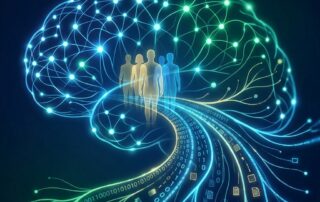 AI-powered keyword research visualization showing intent-based behavioral data networks replacing traditional volume metrics in 2026