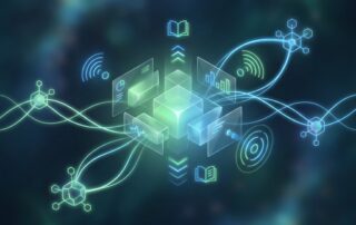 Automated content marketing workflow dashboard illustration representing content marketing without a content team