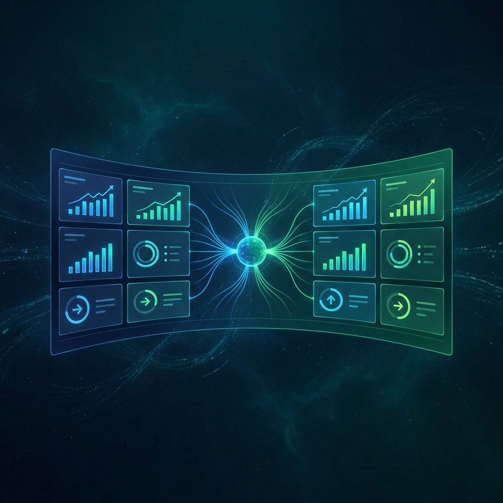 Agency SEO content platform dashboard managing multiple client accounts with ranking metrics for 2026