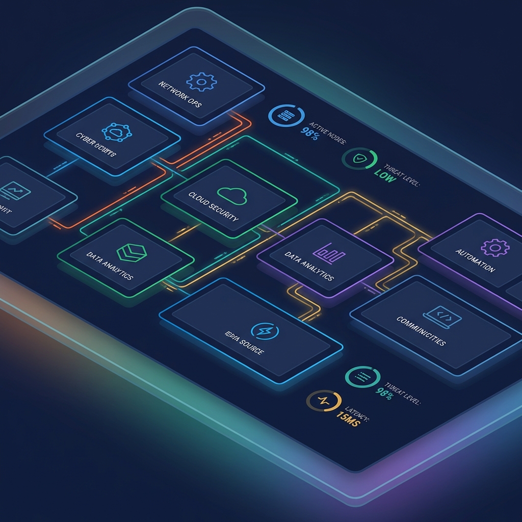 Multi-site SEO management platform dashboard showing isolated per-domain architecture for agencies