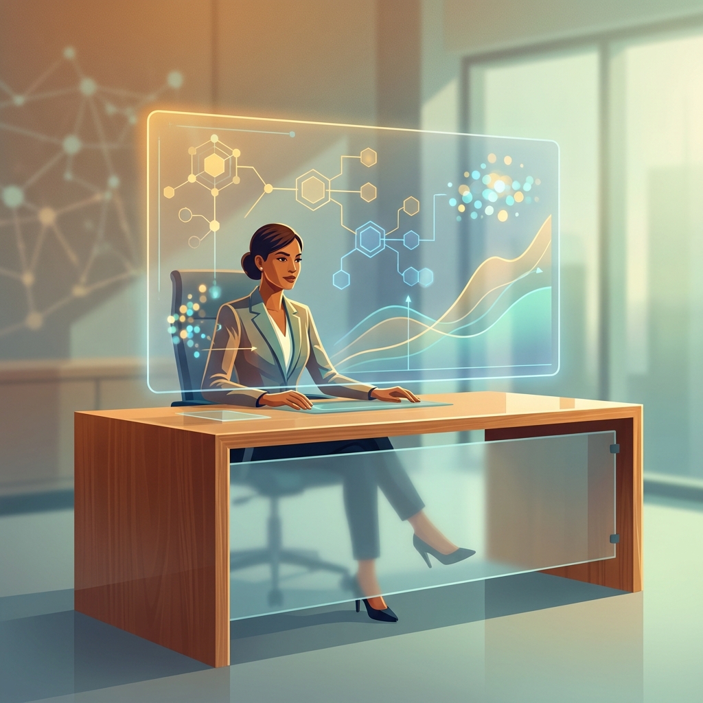 Insurance professional using automated SEO content tools to build organic search authority through life event content clusters