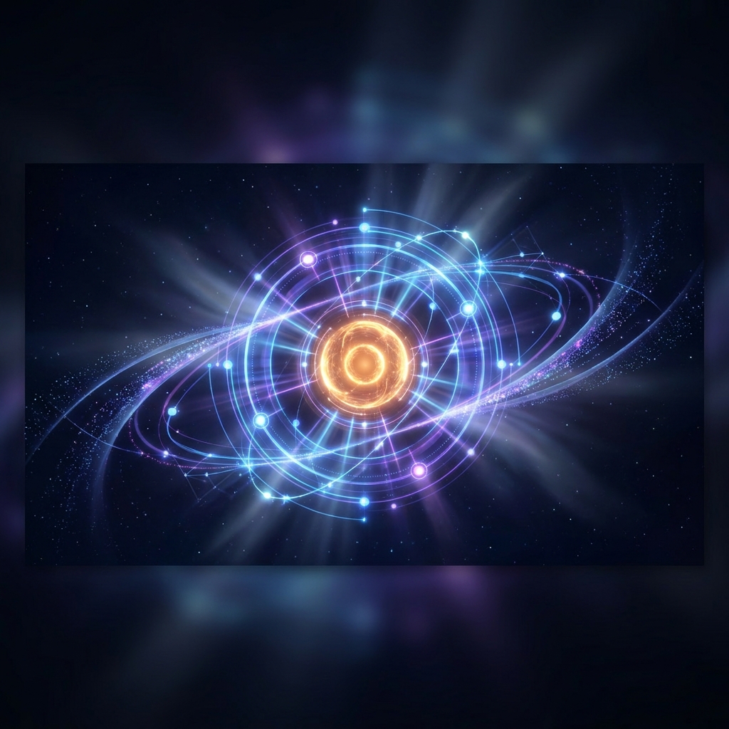 Glowing flywheel ecosystem illustration representing how to build domain authority through content