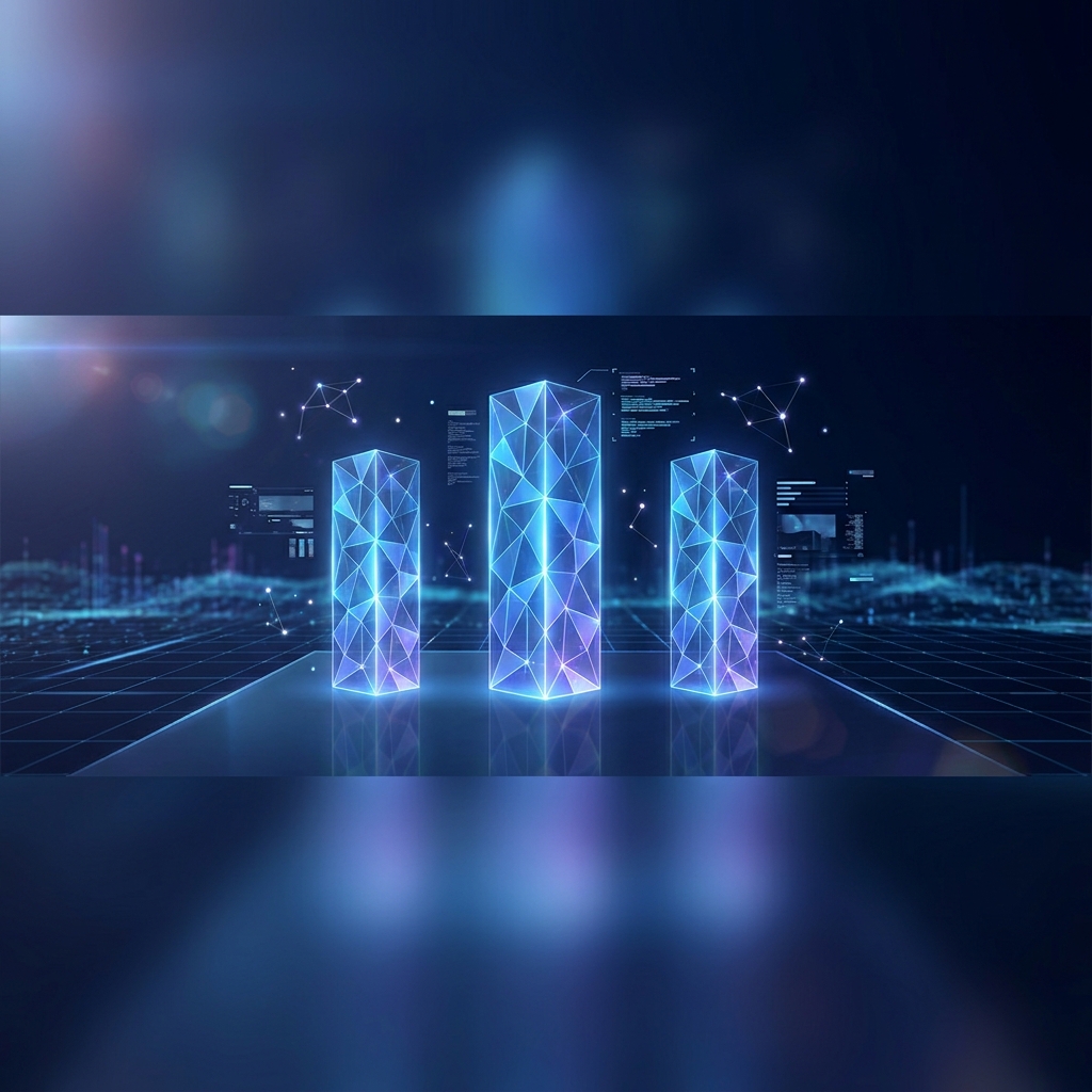 Three glowing pillars representing a three-pillar evaluation framework for choosing the best SEO optimization software in 2026