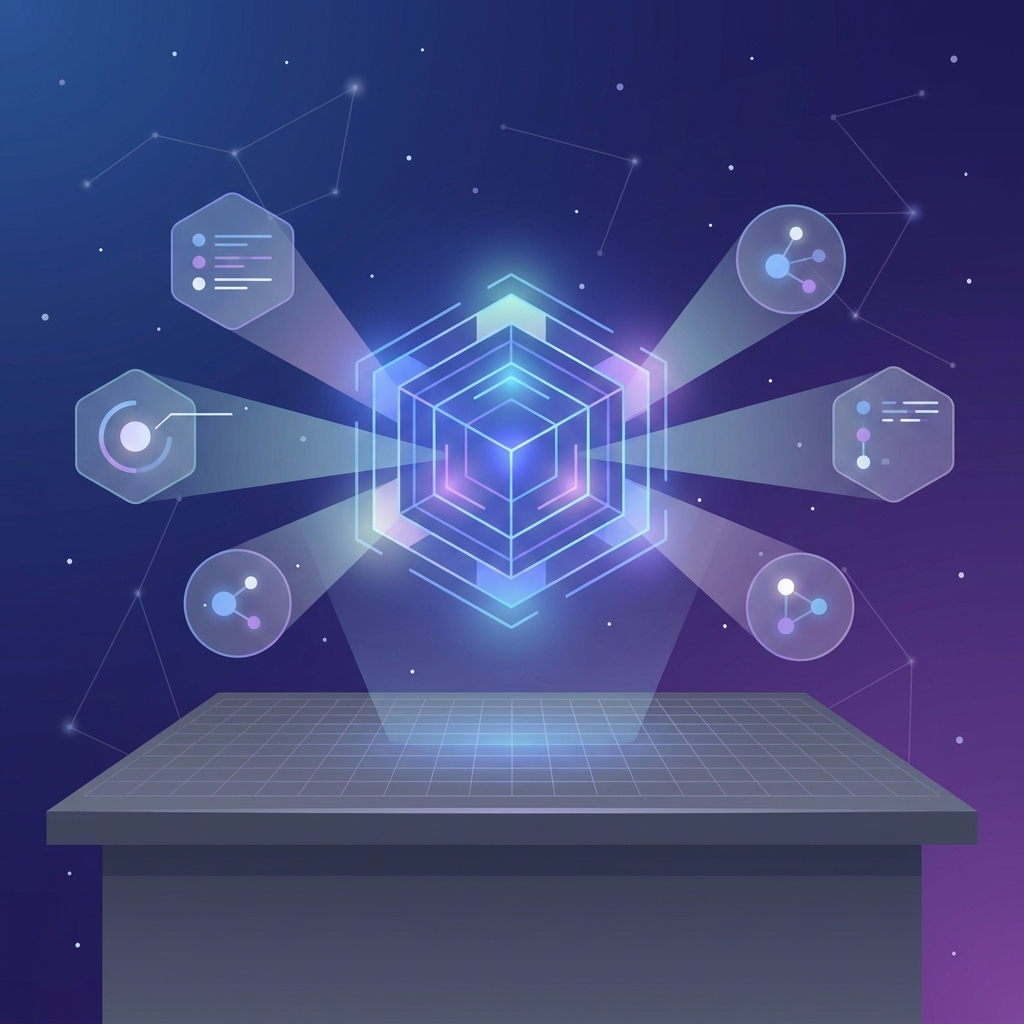 Abstract illustration representing how to compare SEO software platforms and tools